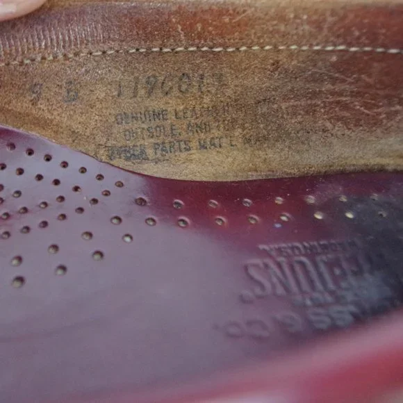 Men's Bass Weejuns Kiltie Tassel Leather Loafer Size 9D - Picture 4 of 9